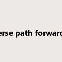 reverse path forwarding是什么意思