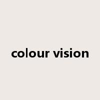 colour vision是什么意思