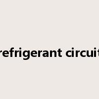 refrigerant circuit是什么意思