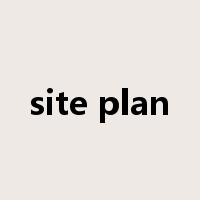 site plan是什么意思