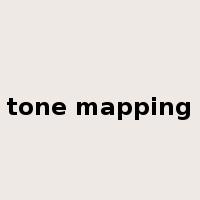 tone mapping是什么意思