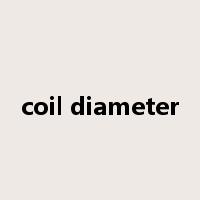 coil diameter是什么意思