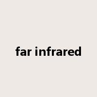 far infrared是什么意思