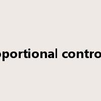 proportional controller是什么意思