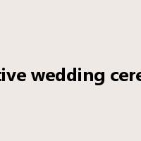 collective wedding ceremony是什么意思