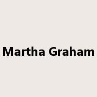 Martha Graham是什么意思