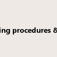 Teaching procedures & ways是什么意思