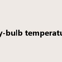 dry-bulb temperature是什么意思