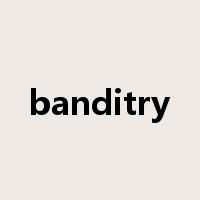banditry是什么意思