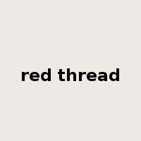 red thread是什么意思
