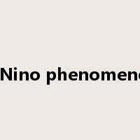 El Nino phenomenon是什么意思