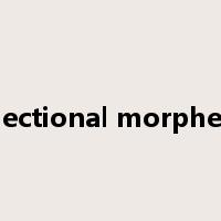 inflectional morpheme是什么意思