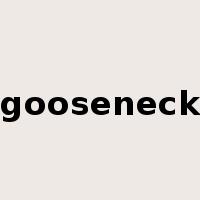 gooseneck是什么意思