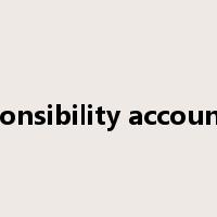 responsibility accounting是什么意思