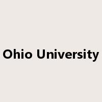 Ohio University是什么意思