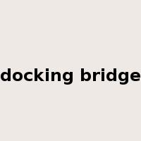 docking bridge是什么意思