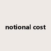 notional cost是什么意思