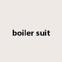 boiler suit是什么意思