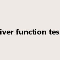 liver function test是什么意思