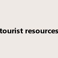 tourist resources是什么意思