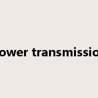 power transmission是什么意思