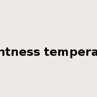 brightness temperature是什么意思