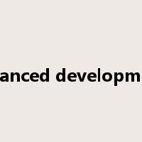 balanced development是什么意思