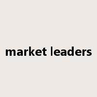 market leaders是什么意思