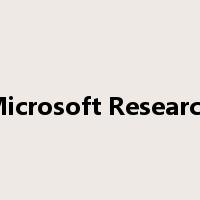 Microsoft Research是什么意思