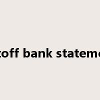 cutoff bank statement是什么意思