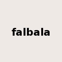 falbala是什么意思