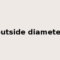 outside diameter是什么意思
