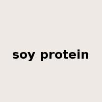 soy protein是什么意思