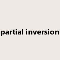 partial inversion是什么意思
