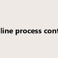 on line process control是什么意思