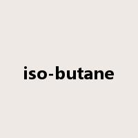 iso-butane是什么意思