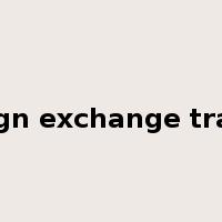 foreign exchange trading是什么意思