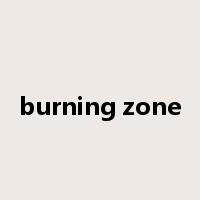 burning zone是什么意思
