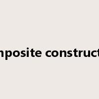composite construction是什么意思