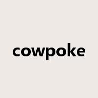 cowpoke是什么意思
