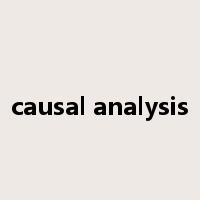 causal analysis是什么意思