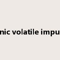 organic volatile impurities是什么意思