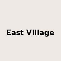East Village是什么意思