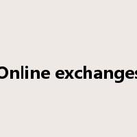 Online exchanges是什么意思