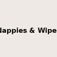 Nappies & Wipes是什么意思
