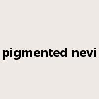 pigmented nevi是什么意思