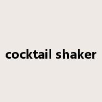 cocktail shaker是什么意思