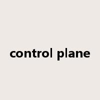 control plane是什么意思
