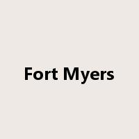 Fort Myers是什么意思