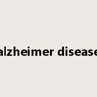 alzheimer disease是什么意思